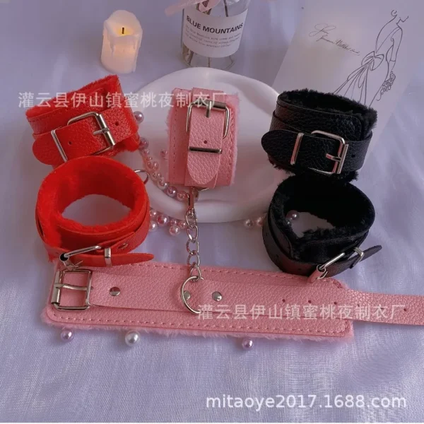 PU Leather Restraint Hand/Wrist Cuffs