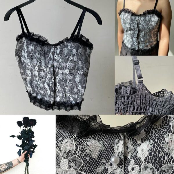 Camisole Floral Ring Vest Female Tops - Image 11