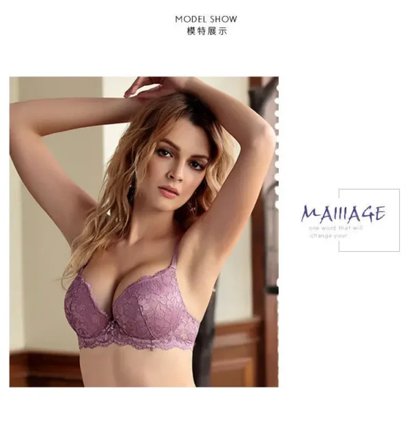 japanese Style Lingerie Set  Push Up Bra - Image 9