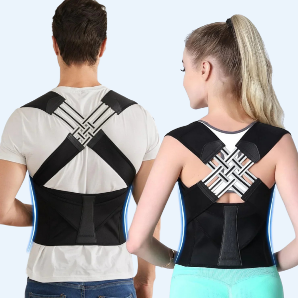 Adjustable Back Brace Posture Corrector  Belt for Men and Women - Image 6