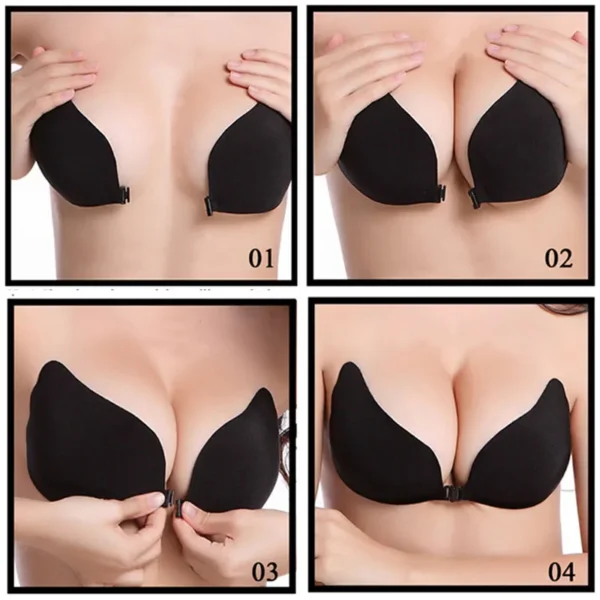 Mango Silicone Chest Stickers Push Up Bra - Image 6