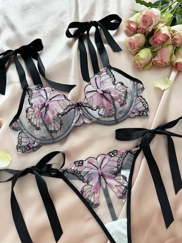 Butterfly Women Bra  & Underwear - Image 4