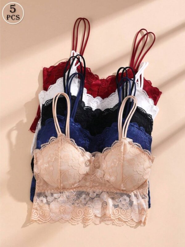 Ace Bralette Bra with chest pad - Image 12