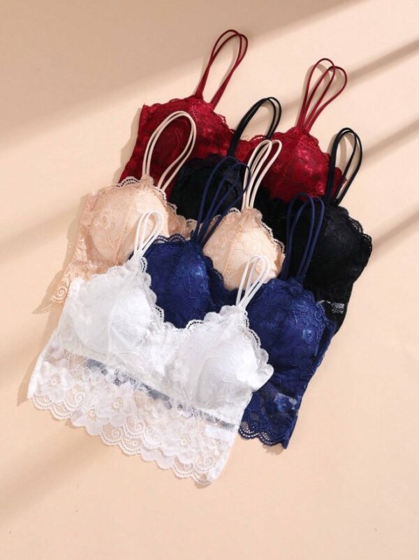 Ace Bralette Bra with chest pad - Image 2