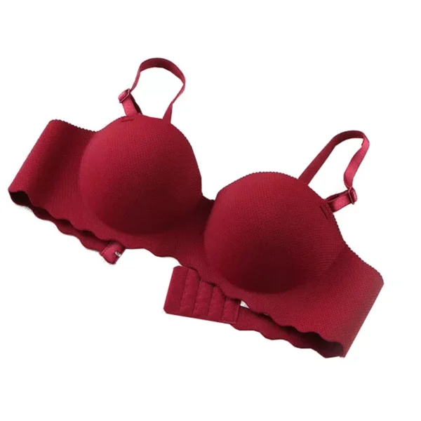 Womens Seamless Push Up Bra Wireless Padded - Image 7