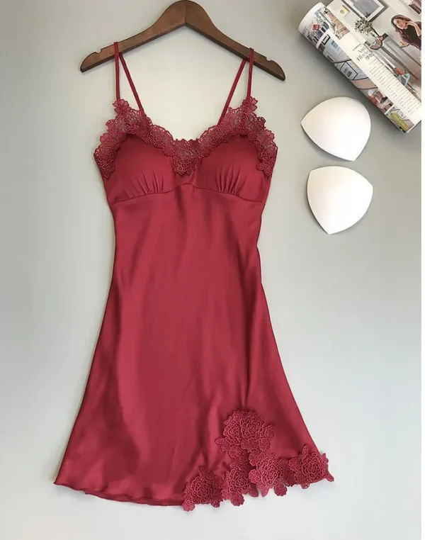 Mini Night Dress Spaghetti Strap - Image 8