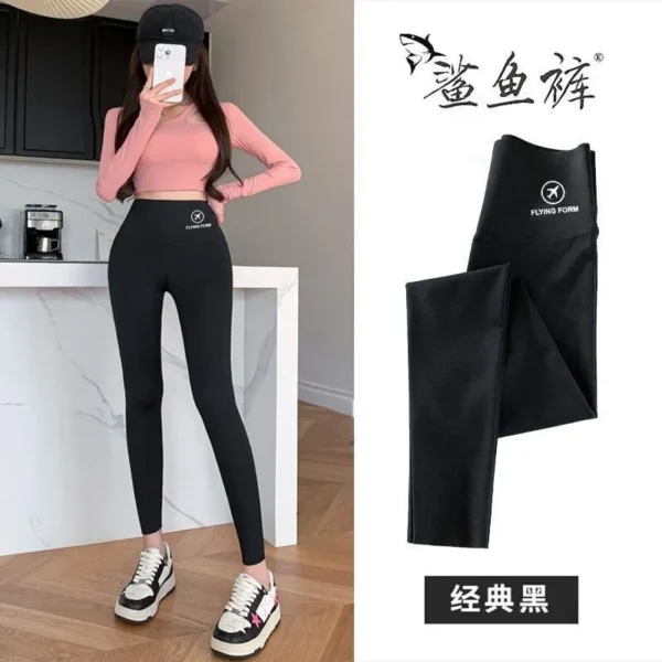 High Waist Warm Leggings - Image 2