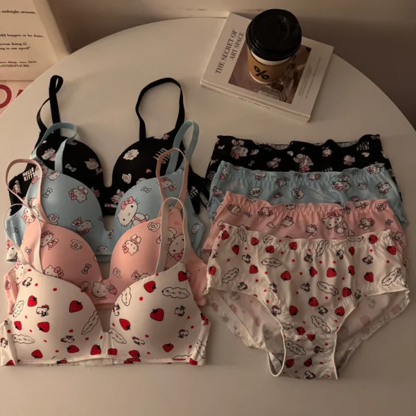 Cute Cartoon Underwear Set - Image 2