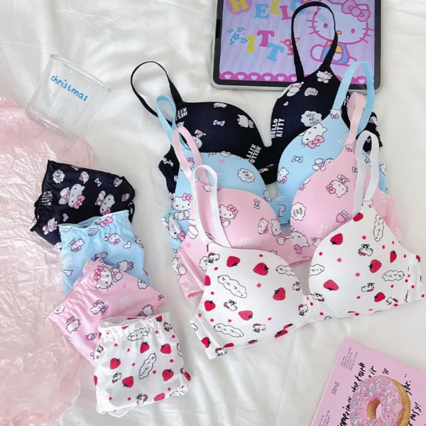 Cute Cartoon Underwear Set