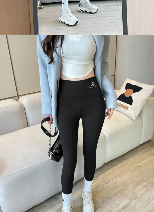 High Waist Warm Leggings - Image 4